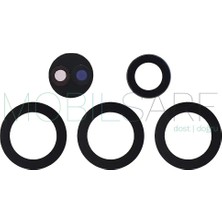 Tkgz Samsung Galaxy S22 Ultra S908 Arka Kamera Camı Lens - Set -