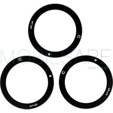 Tkgz Samsung Galaxy S21 Ultra Arka Kamera Camı Lens - Set -