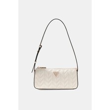 Guess Stacey Küçük Kadın Beyaz Omuz Çantası HWGG9741720-OFF