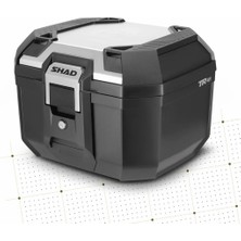 Shad Terra Tr-41 Silver Alüminyum Arka Çanta (41 Litre) - Motodede