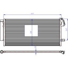 Oris Almparca Klima Kondenseri Doblo 10 Combo 12 1.3 Dmtj-1.6 Dmtj-2.0 Dmtj 669X293X16