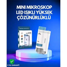 Erdo Ticaret Pmma Optik Lensli Kompakt Taşınabilir Mikroskop