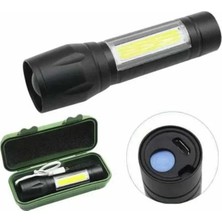 Erdo Ticaret El Feneri Uzun Menzilli USB Şarj Edilebilir Kamp Lambası