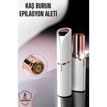 Erdo Ticaret Taşınabilir ve Şık Yüz Kaş Epilatörü Hassas Ciltlere Özel