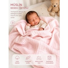 Dery Collection Müslin Bebek Örtüsü %100 pamuk