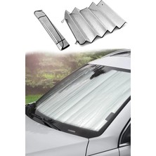Erdo Ticaret Katlanabilir Oto Ön Cam Güneş Koruma Isı Yalıtımlı Peugeot 3008 Nissan Qashqai Honda Civic Volkswagen Passat
