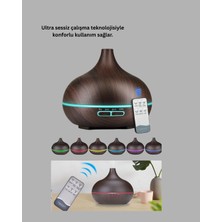 Erdo Ticaret 550ML Ultrasonik Hava Nemlendirici ve Aromaterapi Difüzörü
