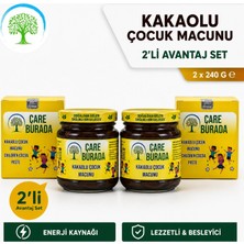 Çare Burada Çareburada Kakaolu Çocuk Macunu 240 gr x 2 Adet Avantajlı Paket