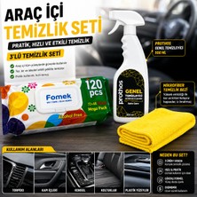 Nya Group 3'lü Oto Iç Temizlik ve Bakım Seti