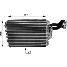 Mahle Almparca Evaporator Mercedes W124 S124 C124