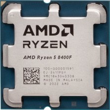 Amd Ryzen 5 8400F 4.2 Ghz 16 MB Am5 Tray 65W Novga Işlemci