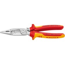 Knipex 13 96 200 Çok Fonksiyonlu Elektrikçi Pense 200 Mm VDE Ergonomik Tasarım ile Dayanıklı Kullanım