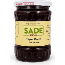 Sade Gurme Vişne Reçeli 580 ml