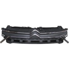 TŞT Citroen C3 2021-2024 Ön Panjur Siyah Nikelaj Çıtalı (Tw))