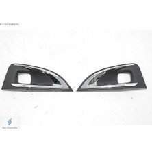 TŞT Peugeot 3008 2017-2020 Sis Lamba Çerçevesi Sağ Nikelaj Çıtalı (Tw) (Oem NO:1617977580)