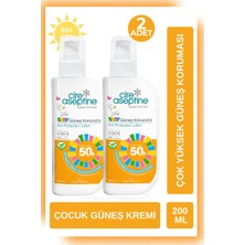 Cire Aseptine Bebek Güneş Koruyucu Losyon SPF50 200 ml 2 Adet