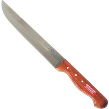 Dorasan Çetintaş Bursa Mutfak ve Ekmek Bıçağı 14,5 Cm, Ahşap Gül Sap