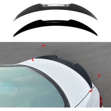 Ramm Bmw E90 M4 Stil Bagaj Spoiler - Parlak Karbon - E90 2005-2012