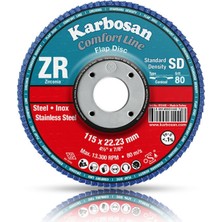Karbosan Comfort Flap Disk Zımpara Zr 115X80 982185