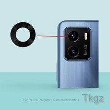 Tkgz Vivo Y15S Arka Kamera Camı Lens
