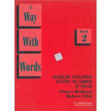 Düzey Cambridge Yayınları A Way With Words Book 2: Vocabulary Development Activities For Learners Of English