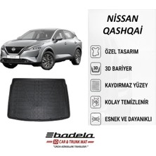 Badela 2022-2026 Model Nissan Qashqai Bagaj Havuzu (Üst Kademe, Bagaj Eşik Hizasında Kullanım) 3D Kauçuk