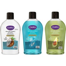 Duru Sıvı Sabun 1500 ml x 3 Lü Karma Paket (Hind.cevizi-Okyanus-Avokado)