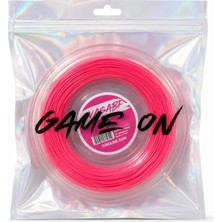 Gümrük Bey Toroline Wasabi Tenis Tel Makarası 1.23MM Neon Pembe – Spin ve Güç Için Ideal