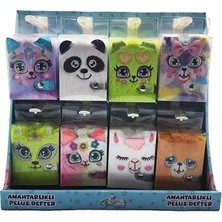 Ceren Sevimli Mini Peluş Anahtarlıklı Defter