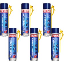 Tytan 6 Adet Thermo Acoustic Poliüretan Sprey Köpük 800 ml Isı Ses Yalıtım Izolasyon Köpüğü