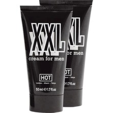 Bezos Hotxxl 2 Adet Cream Men Hardener Delayer Enlarger 50 ml Erkeklere Özel Boyut Kremi
