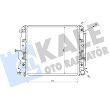 Kale Almparca Motor Su Radyatoru Mercedes Sprinter B906 06