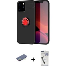 Pileli Store Pilelistore™ iPhone 12 Pro Max Kılıf Yankı Form Prime - Şeffaf Uv Polymer Nano Ekran Koruyucu + Renkli Kamera Lens Koruma Cam - Yl