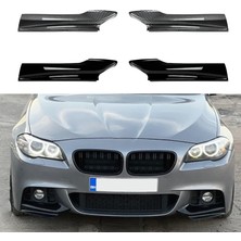Ramm Bmw F10 F11 M Sport Ön Tampon Flap Seti - Parlak Siyah -  F10 F11 M Sport 2011-2017