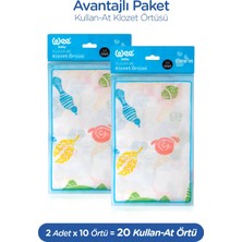 Wee Baby Kullan At Klozet Örtüsü 10'lu (2X10 20 Adet)