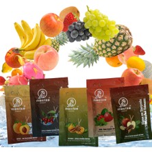 Mucize Aromalı Kürdan 5"li Doypak Set (Kiraz-Mentol/çilek-Nane/şeftlai-Buzlu Çay/elma-Tarcın/portakal-Tarcın)