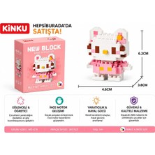 Kinku Kutulu Block-Puzzle-Yapboz-3d Zeka Geliştiren-Mini Sevimli Figürler Minyatür