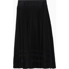 3.1 Phillip Lim Dantel Detaylı Pliseli Tasarım Kadın Midi Etek