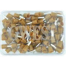Gwest Iyf-10.0 ,10MM²/KAHVE 100-ADET Kablo Yüksük