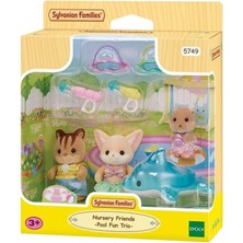 Adore Oyuncak 5749 Sylvanian Families Anaokulu Arkadaşları Havuz Eğlencesi Üçlüsü +4 Yaş