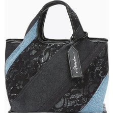 3.1 Phillip Lim Lace Patchwork Kadın Mini Market Tote Çanta