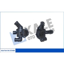 Kale Almparca Komple Termostat-Plastik Gövdeli 87 C Audi A1-A3-Q3-Tt-Seat Alhambra-Altea-Altea Xl-Ibiza Iv-Leon Skoda Octia Ii-Superb Ii-Yeti-Volkswagen Beetle-Caddy Alltrack-Caddy Iii-Caddy Iv-Cc-Eos
