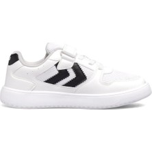 Hummel Beyaz-Siyah Cırtlı Fileli Hafif Unisex Çocuk Spor Ayakkabı 900866 Hml Kayno Sm. Jr.