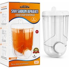 Awion Duvar Tipi Sıvı Sabunluk 500 1000 ml Kilitli