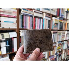 Mahfuz Gerçek Deri Tamamen El Emeği Cüzdan 22CM*8CM * 1 Kağıt Para Alanı 4 Kart Bölmesi DAK231