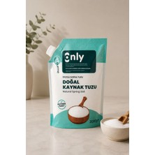 Only İyotlu İnce Öğütülmüş Doğal Kaynak Tuzu 2000 gr Türkiye Menşeli Pratik Kapaklı Ambalaj