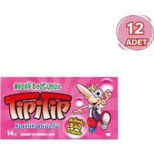 Tipitip Karışık Meyve Ve Mentol Aromalı Sakız 27 G - 12 Adet