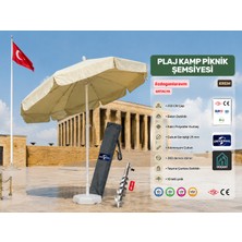 Dogant Outdoor Plaj Şemsiyesi+Bidon+Şemsiye Kazığı+Taşıma Çantası