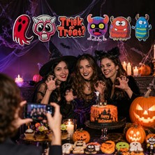 Dodomar Halloween Monster Banner Cadılar Bayramı Korku Parti Süsü Dekorasyon Seti