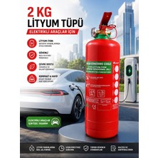 Seçkin Yangın 2 kg Lityum-Iyon Batarya Yangın Söndürme Cihazı